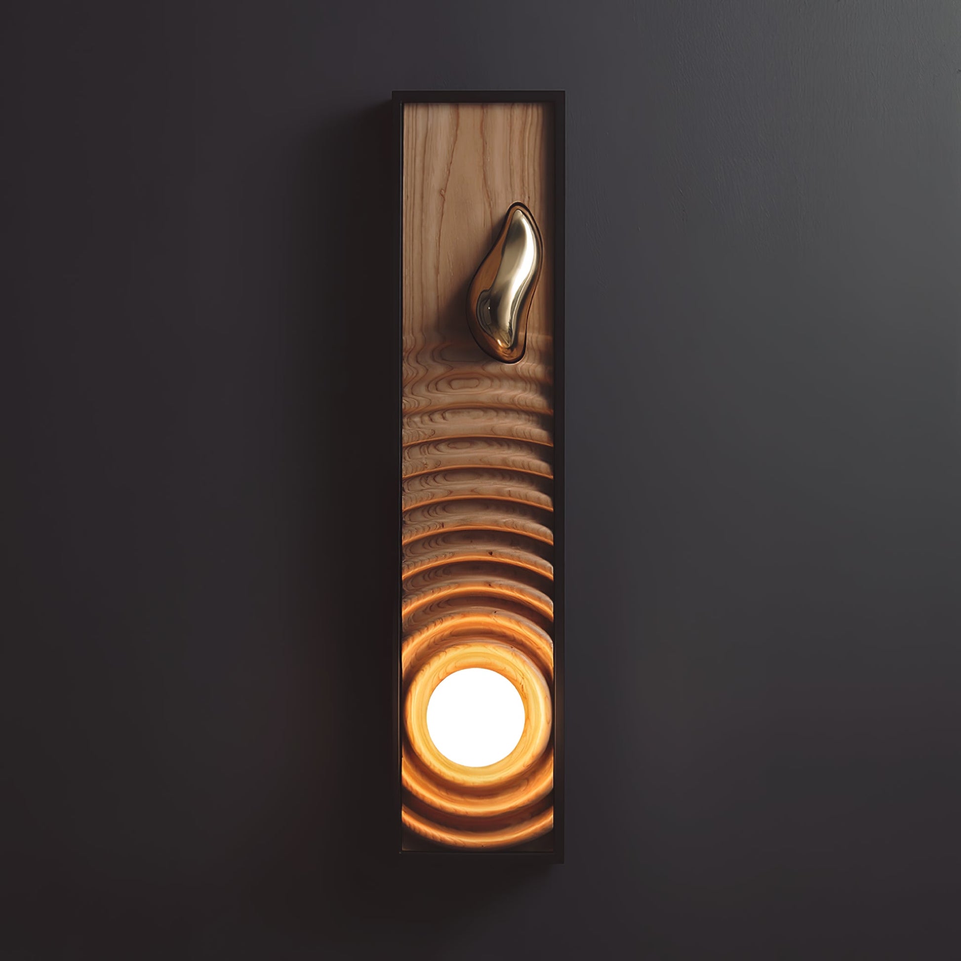 Caleb Vintage Wood Wall Lamp - Blowlighting