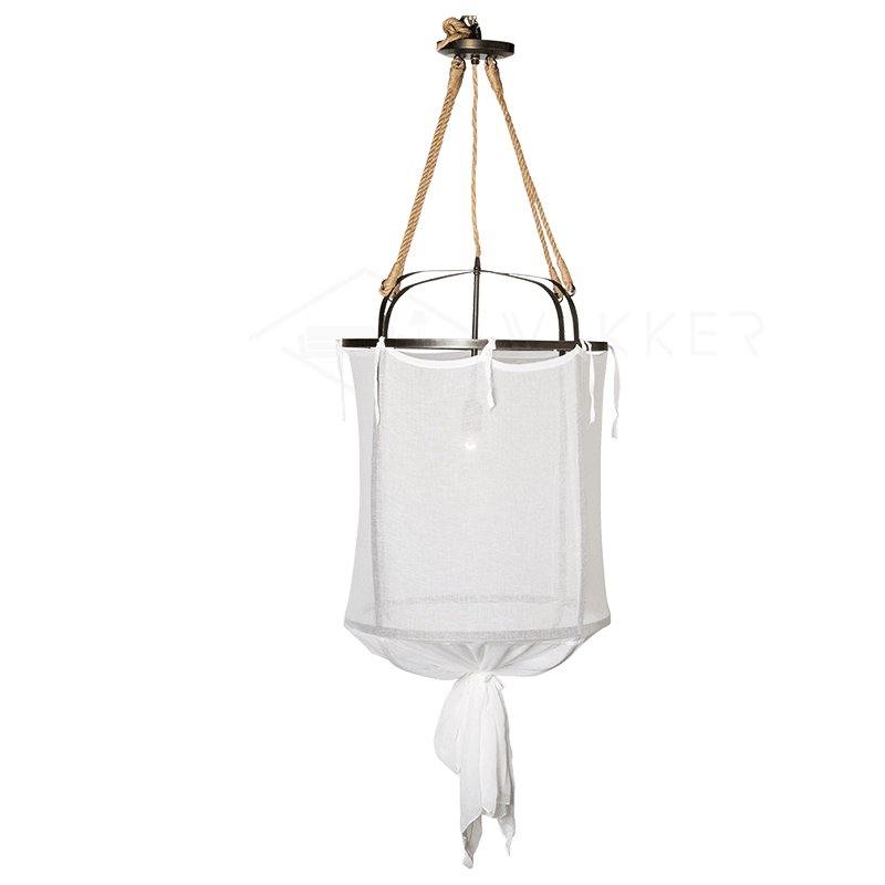 Provence Linen Pendant Light - Blowlighting