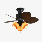 Marvella Vintage Wood Ceiling Fan Light - Blowlighting