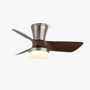 Trivon Modern Wood Ceiling Fan Light - Blowlighting