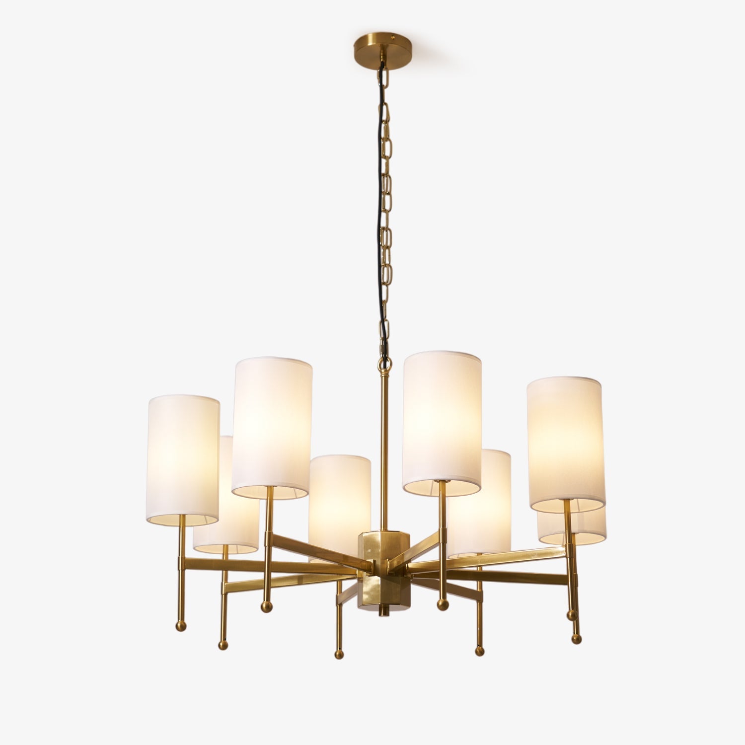 Brilliancess Brass Chandelier - Blowlighting