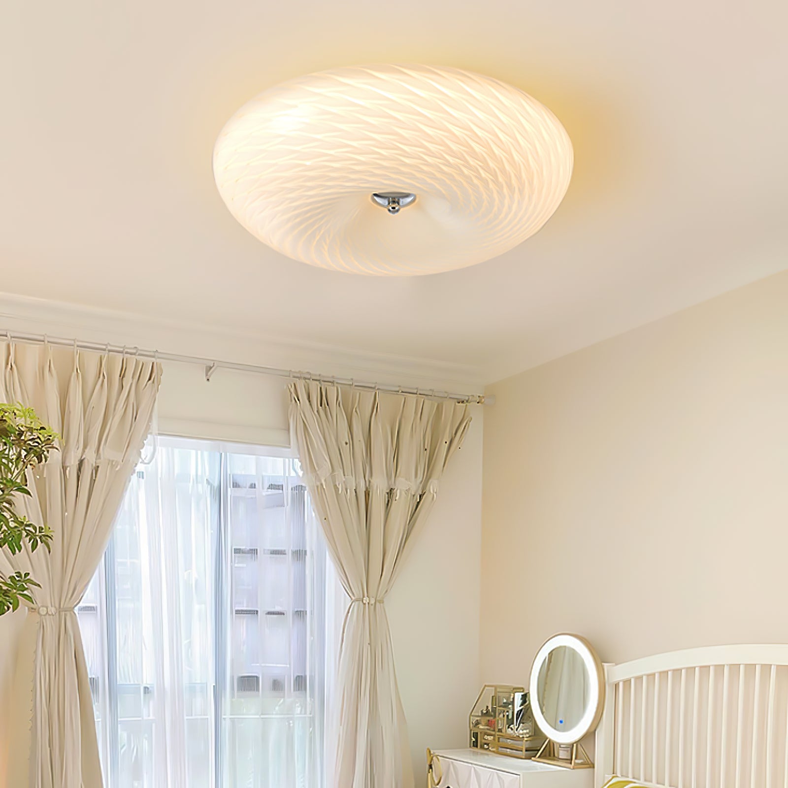 Whirlpool Glass Ceiling Light - Blowlighting