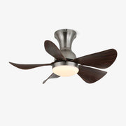 Novaro Modern Wood Ceiling Fan Light - Blowlighting
