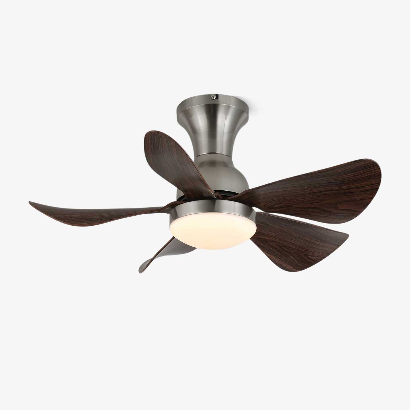 Novaro Modern Wood Ceiling Fan Light - Blowlighting