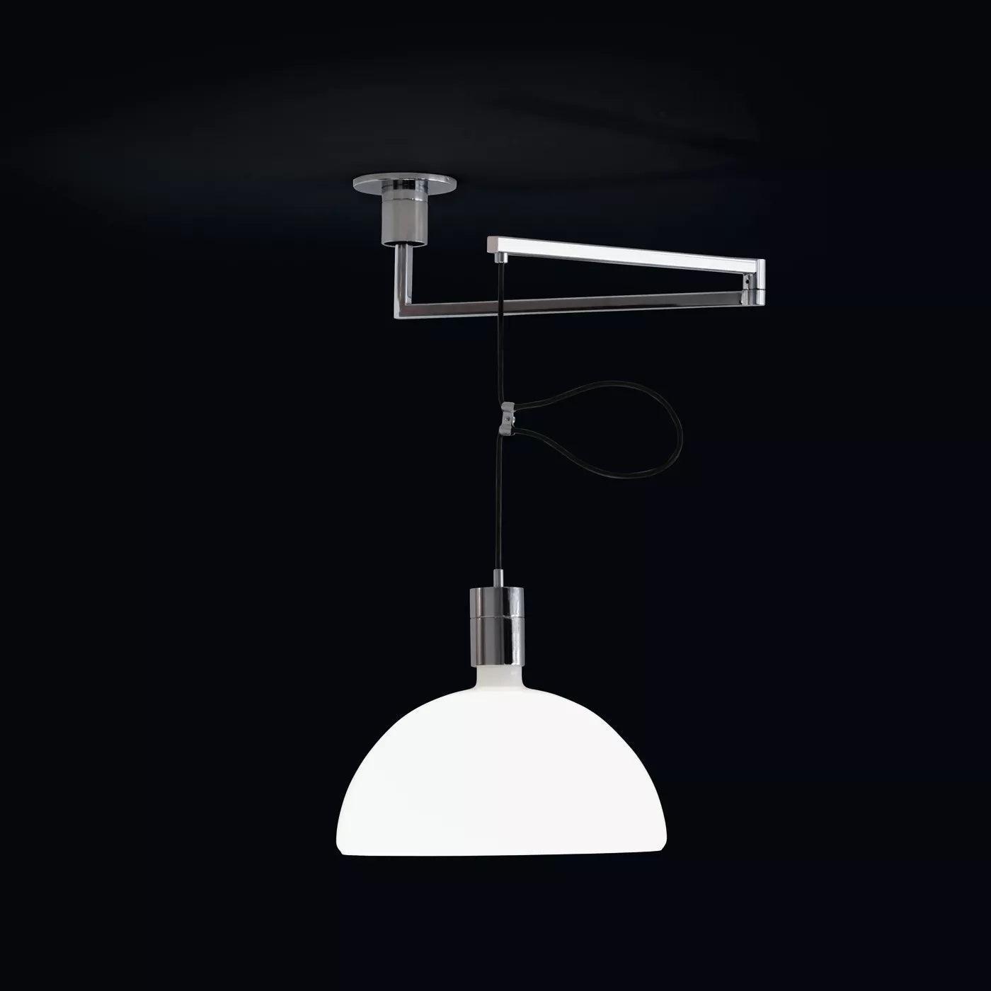Lyshae Modern Minimalist Nordic Glass Metal Pendant Light - Blowlighting