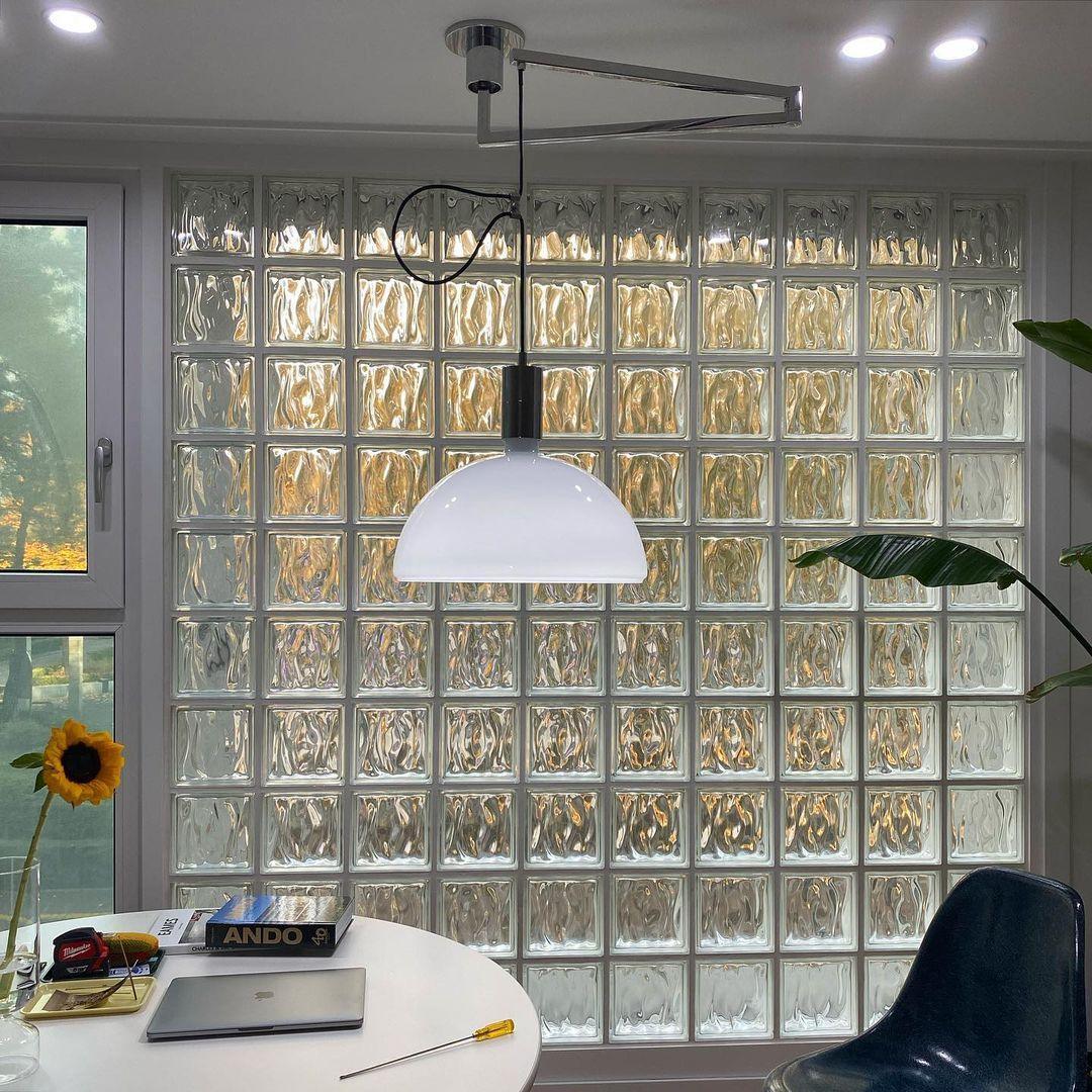 Lyshae Modern Minimalist Nordic Glass Metal Pendant Light - Blowlighting