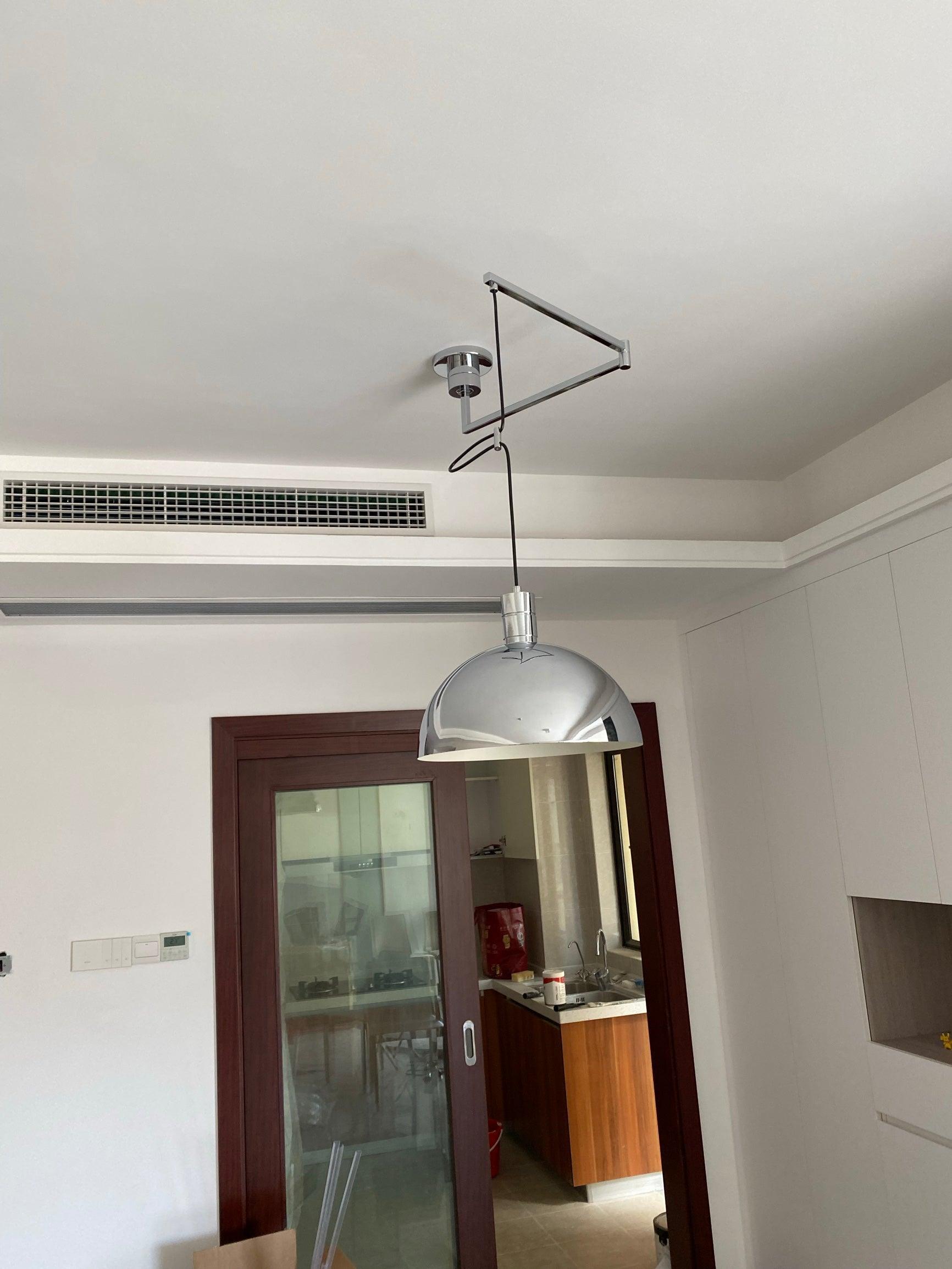 Lyshae Modern Minimalist Nordic Glass Metal Pendant Light - Blowlighting