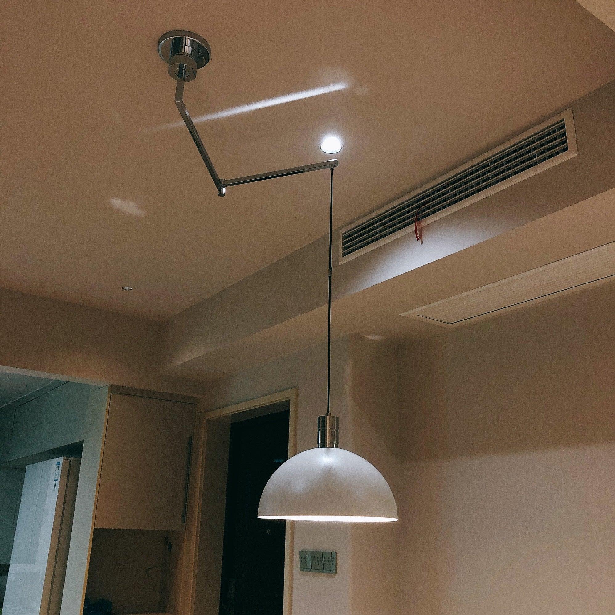 Lyshae Modern Minimalist Nordic Glass Metal Pendant Light - Blowlighting