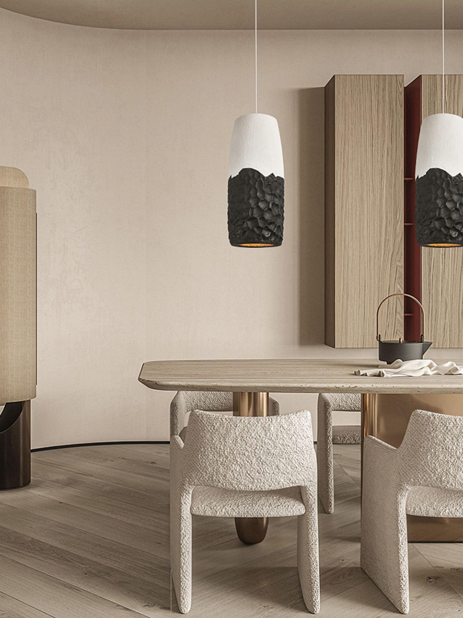 Orphaarae Modern Minimalist Plastic Pendant Lamp - Blowlighting