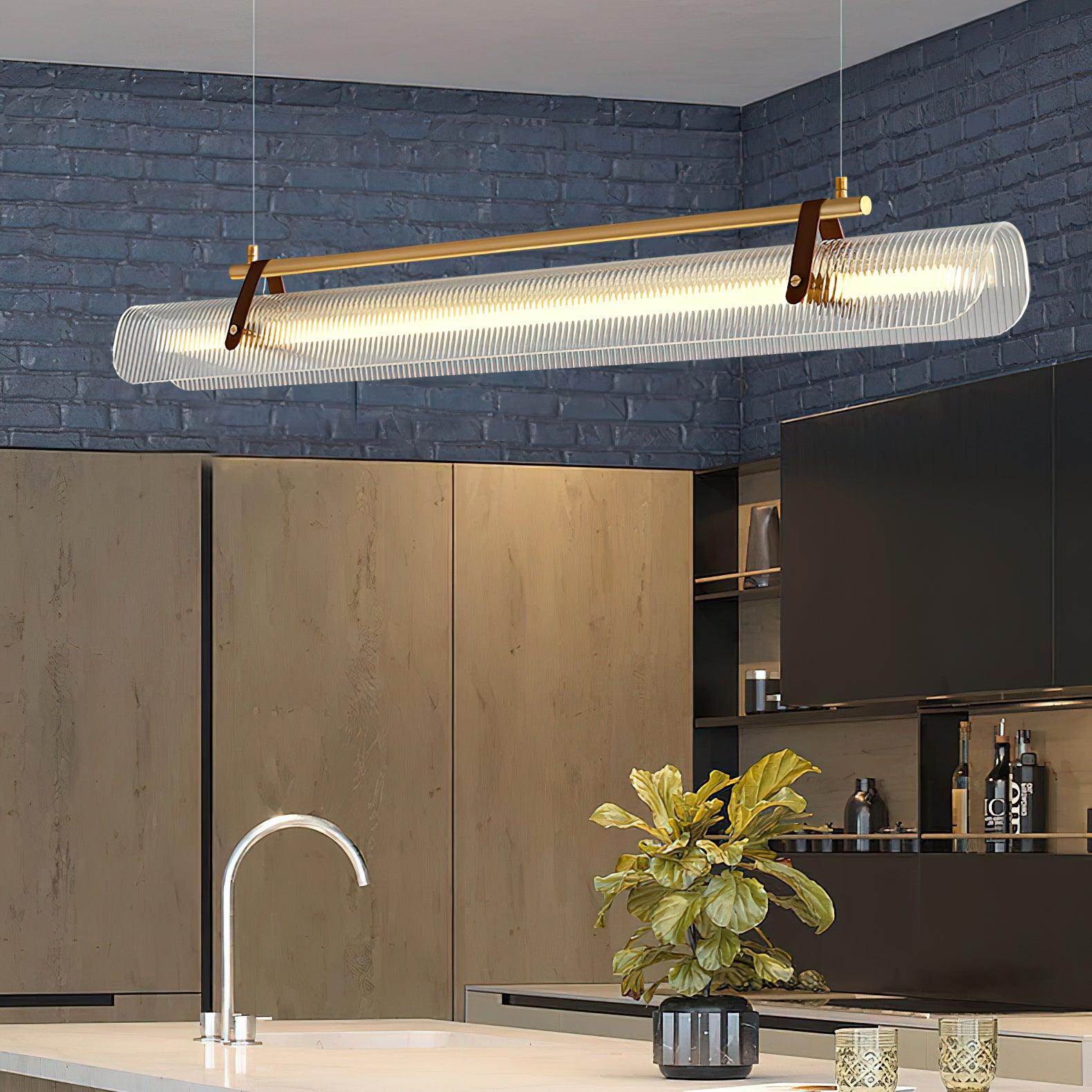 Acrylic Linear Chandelier - Blowlighting