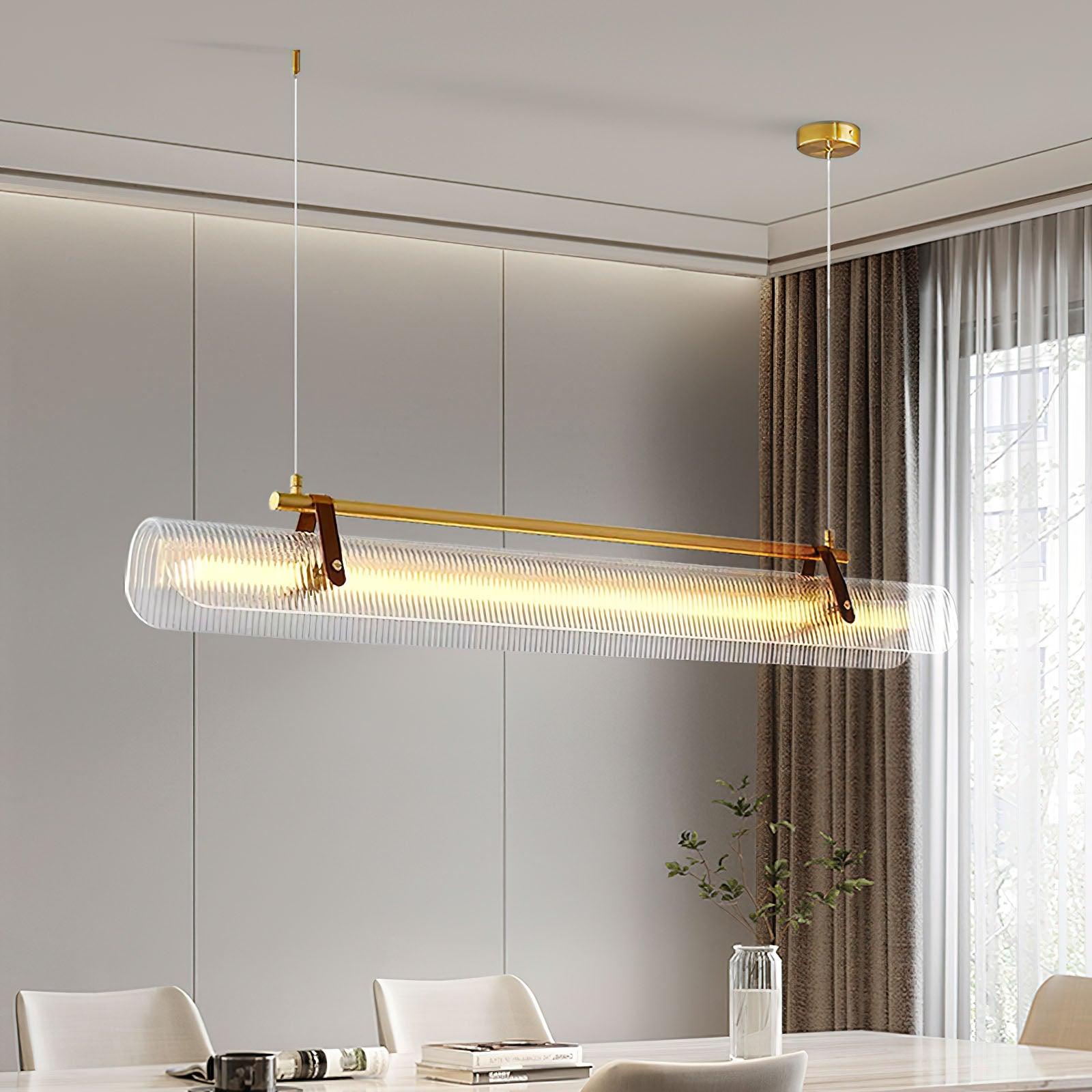Acrylic Linear Chandelier - Blowlighting