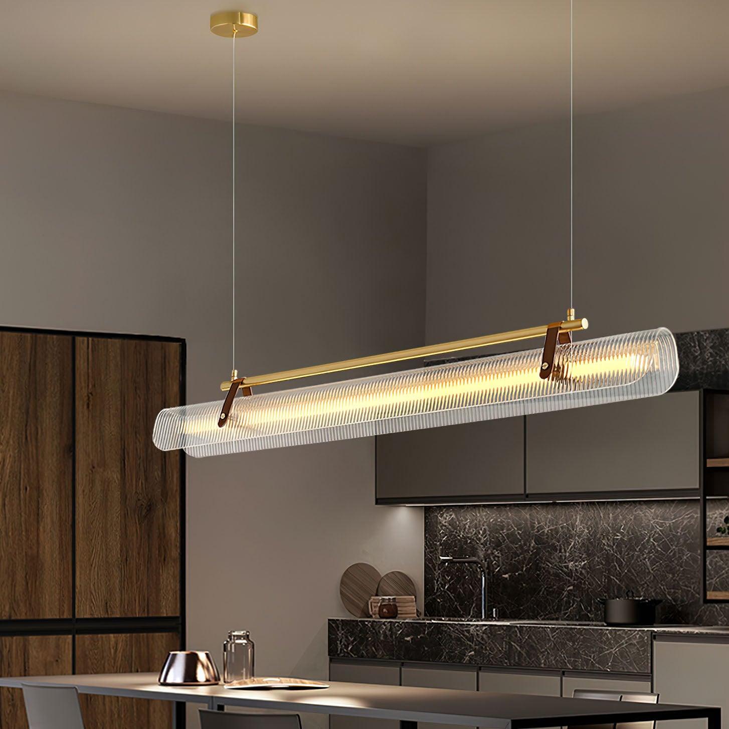 Acrylic Linear Chandelier - Blowlighting