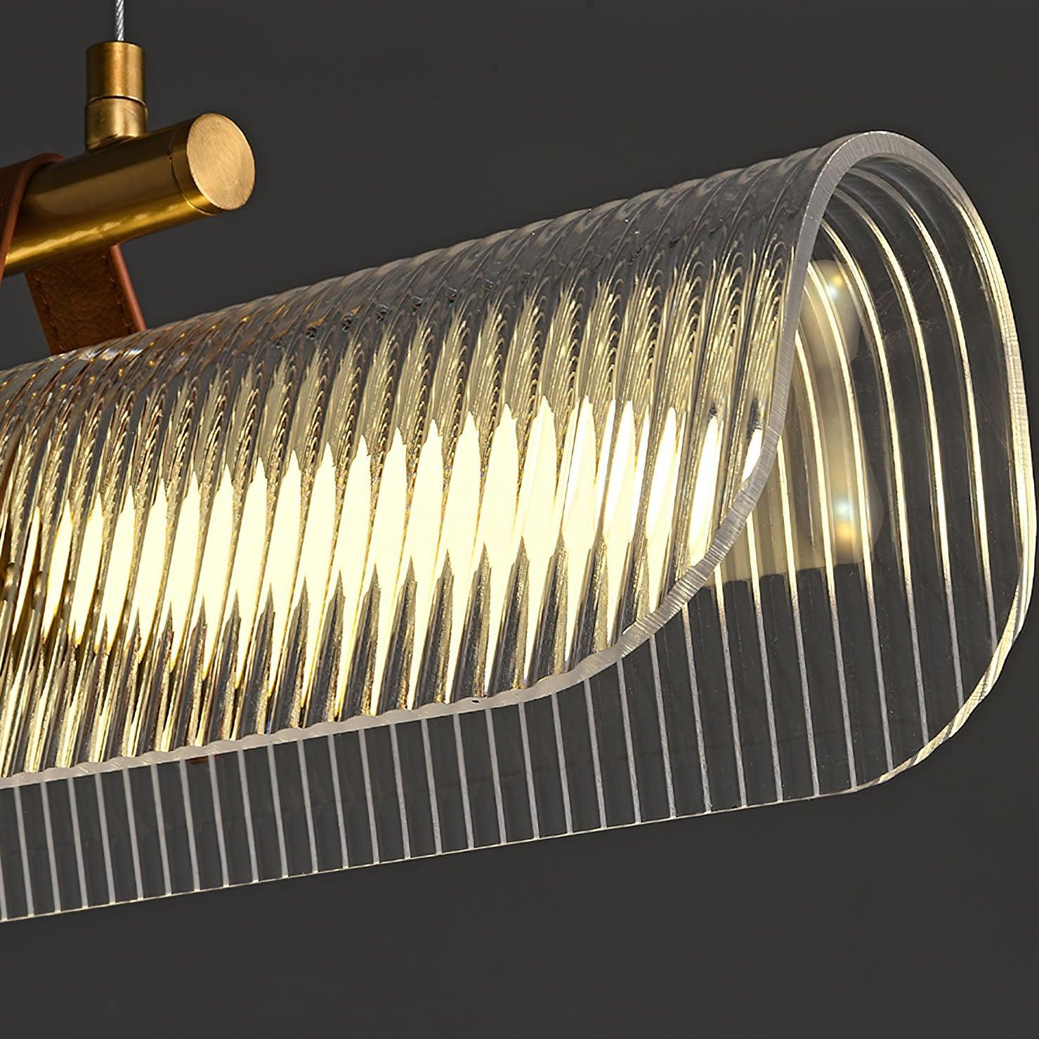 Acrylic Linear Chandelier - Blowlighting