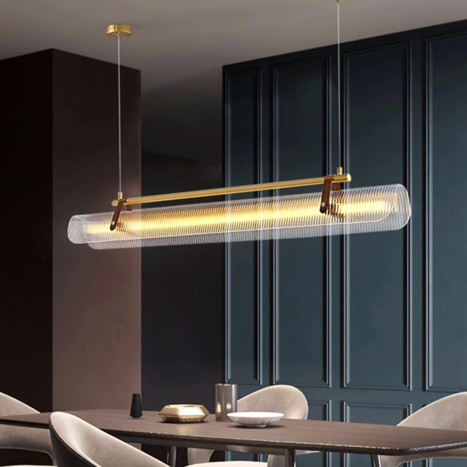 Acrylic Linear Chandelier - Blowlighting