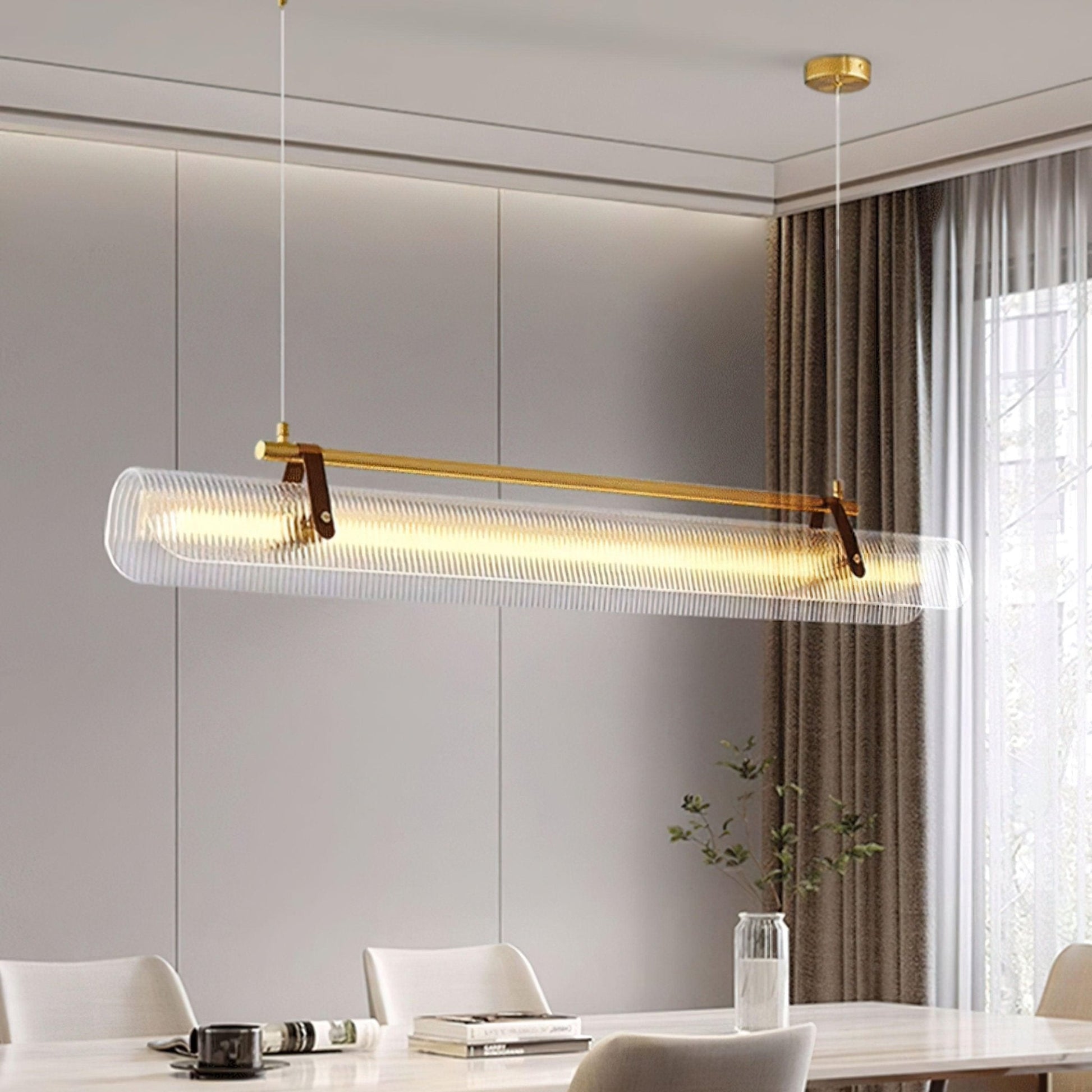 Acrylic Linear Chandelier - Blowlighting