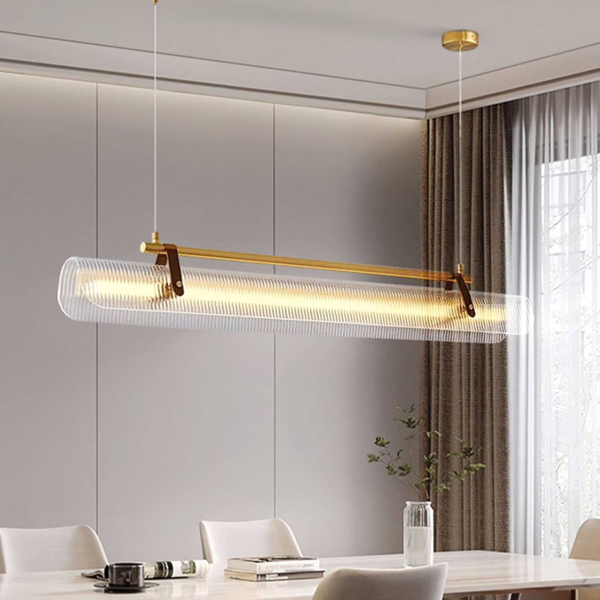 Acrylic Linear Chandelier - Blowlighting