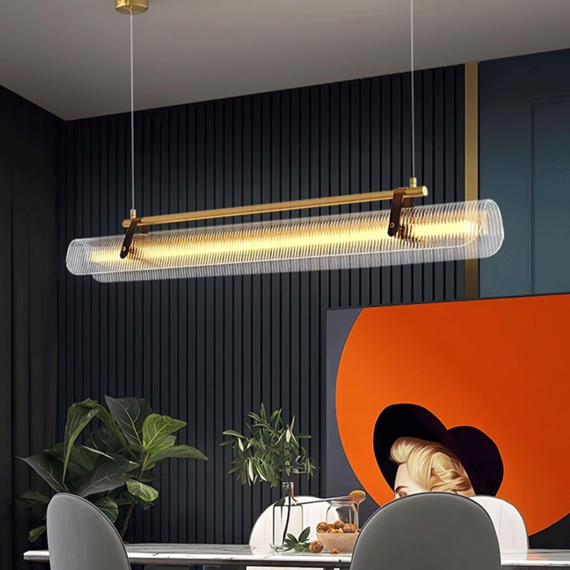 Acrylic Linear Chandelier - Blowlighting