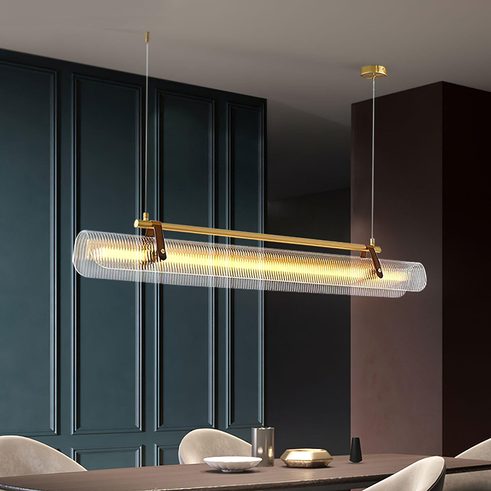 Acrylic Linear Chandelier - Blowlighting