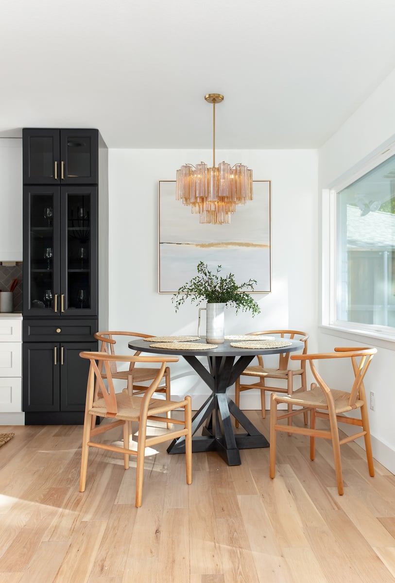 Aurora Murano Chandelier Glass Tube Layered Amber - Blowlighting