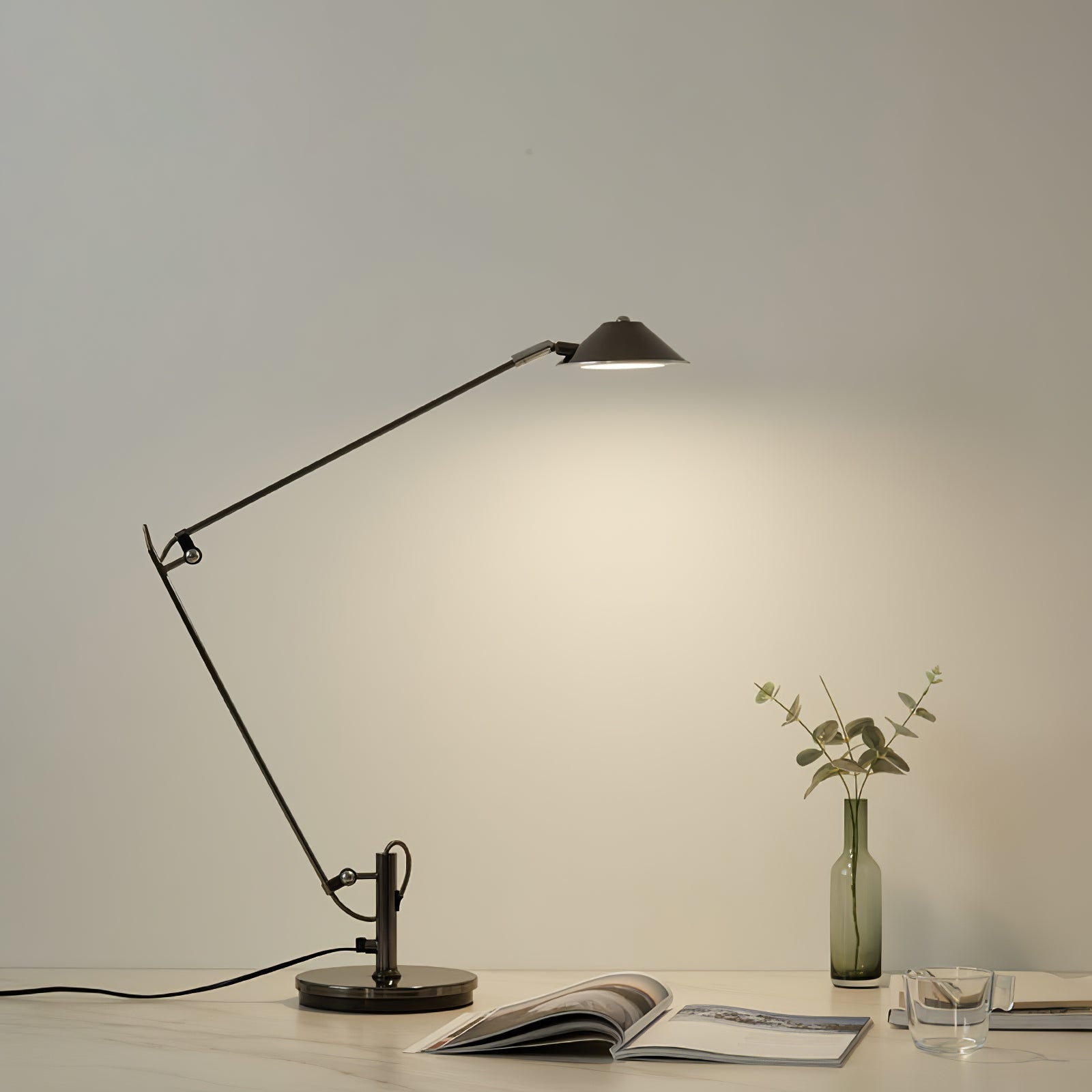 Adjustable Black Office Task Lamp - Blowlighting