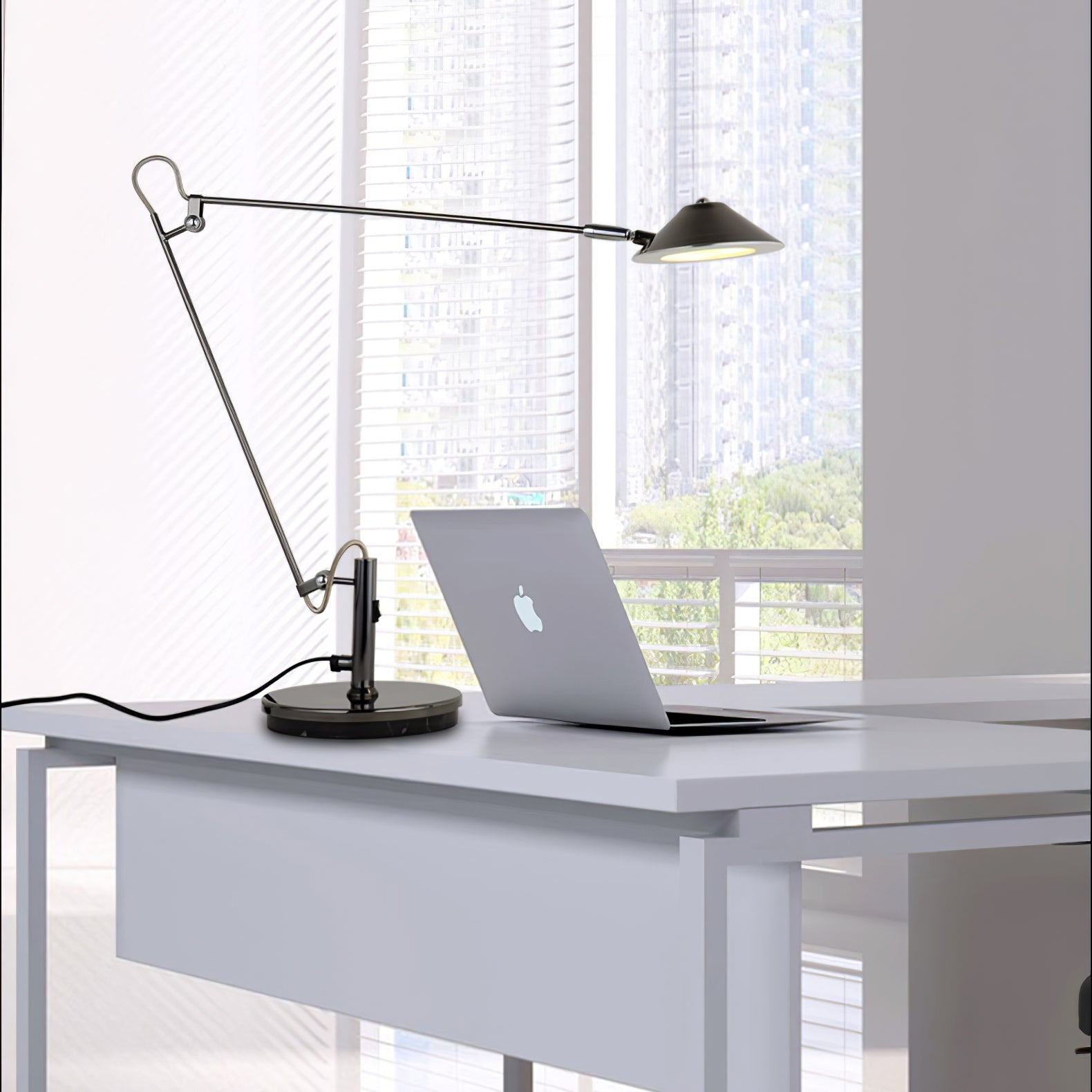 Adjustable Black Office Task Lamp - Blowlighting
