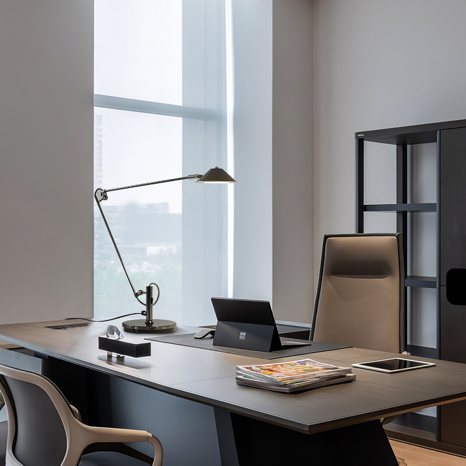Adjustable Black Office Task Lamp - Blowlighting