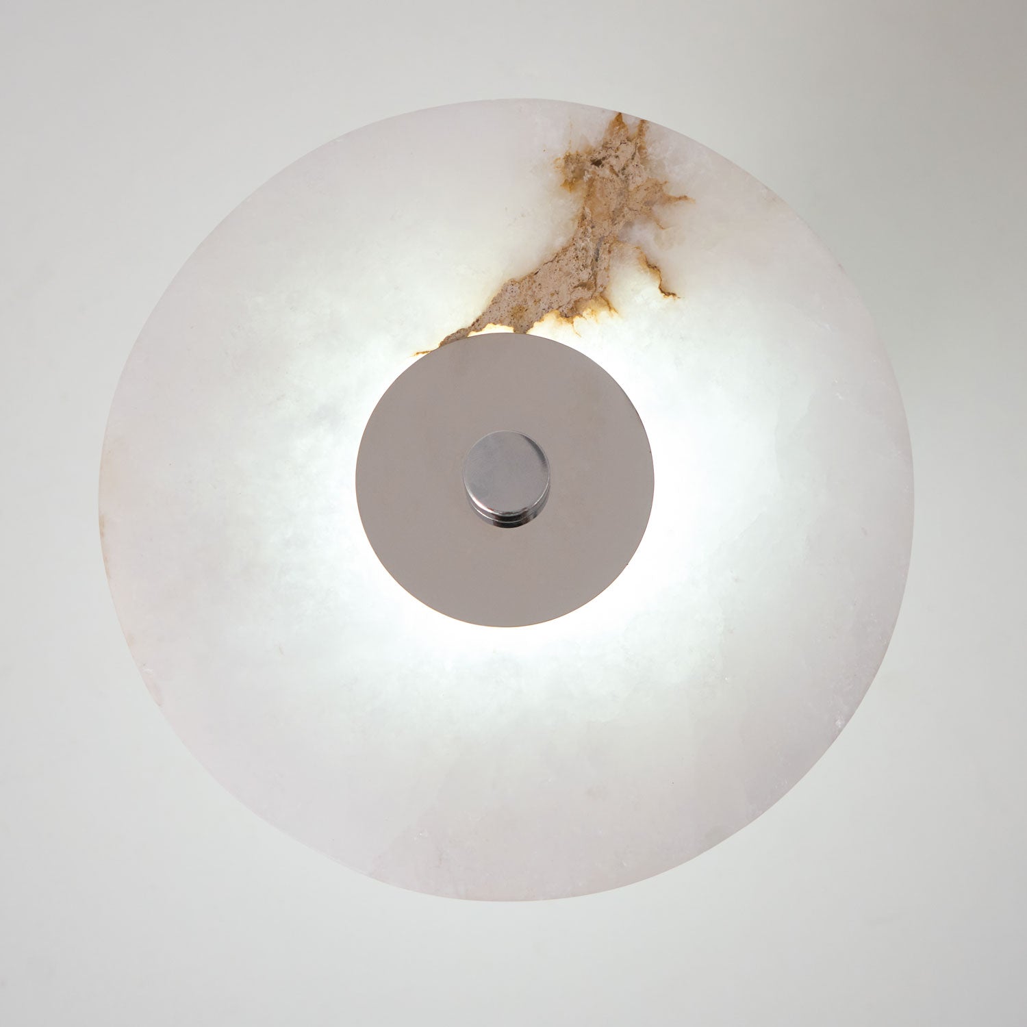 Eurnoran Mushroom Shaped Alabaster Table Lamp - Blowlighting