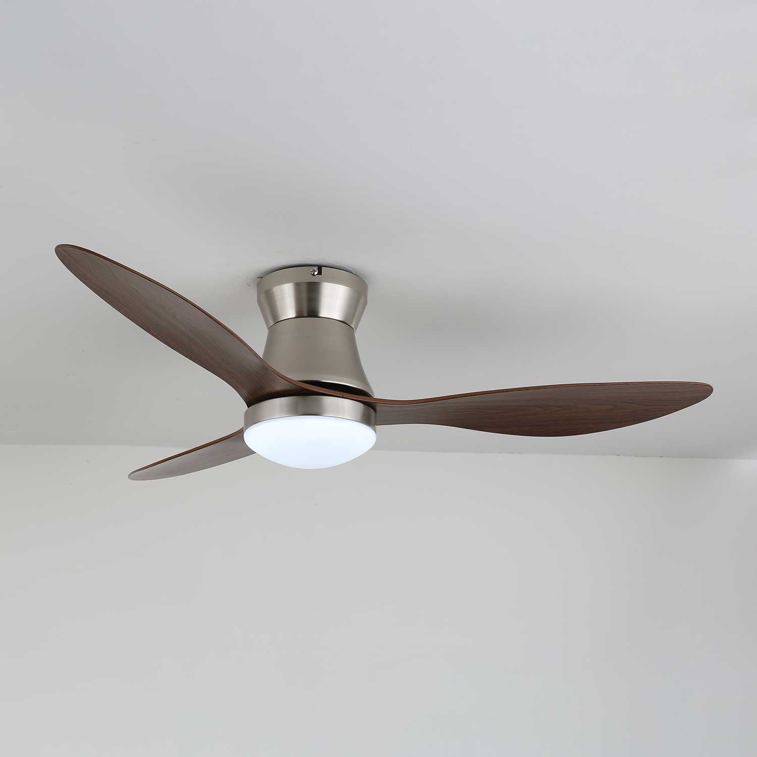 Zerath Modern Wood Ceiling Fan Light - Blowlighting