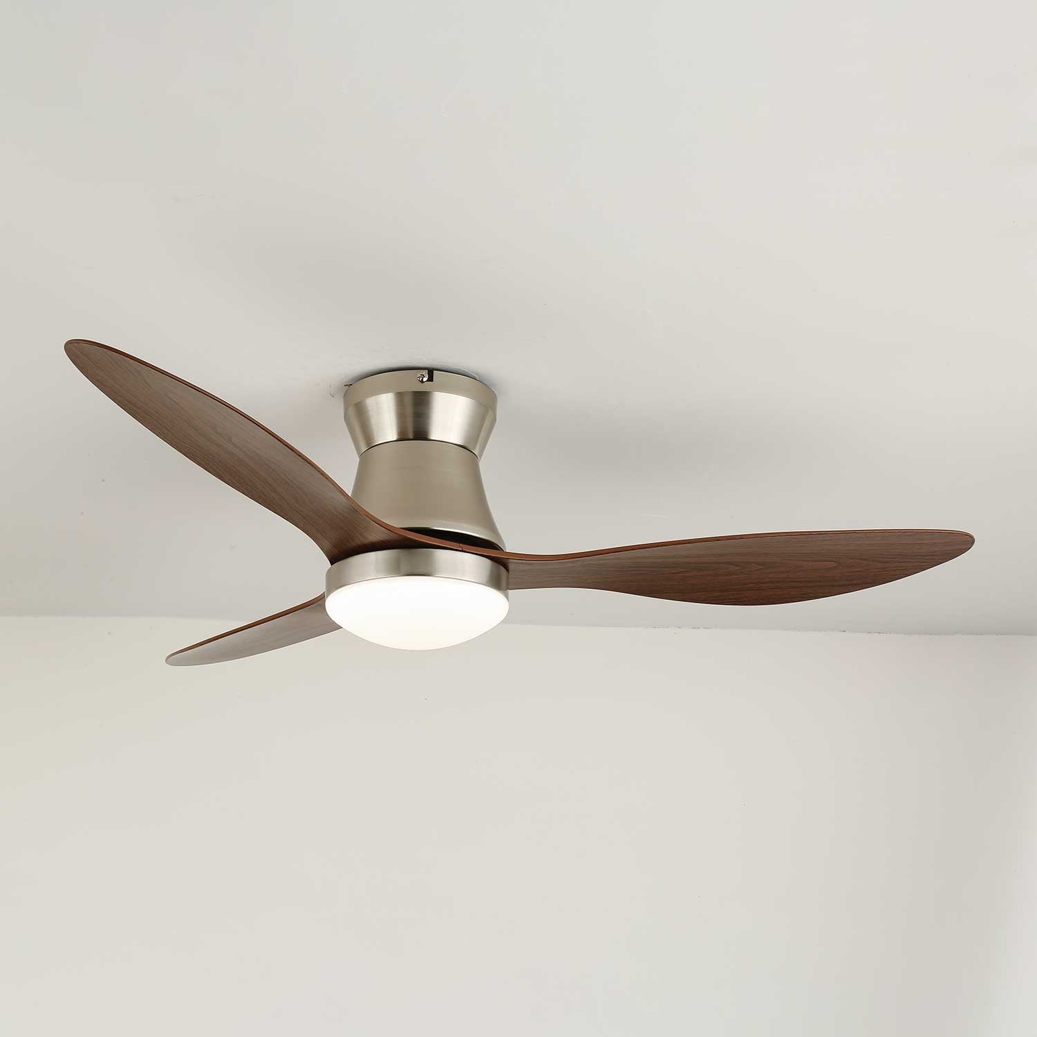Zerath Modern Wood Ceiling Fan Light - Blowlighting