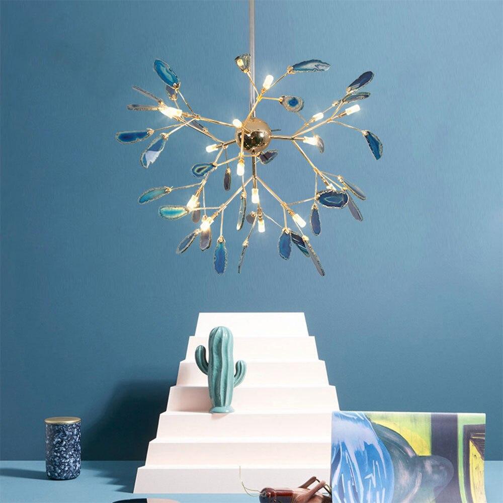 Agate Flake Chandelier - Blowlighting