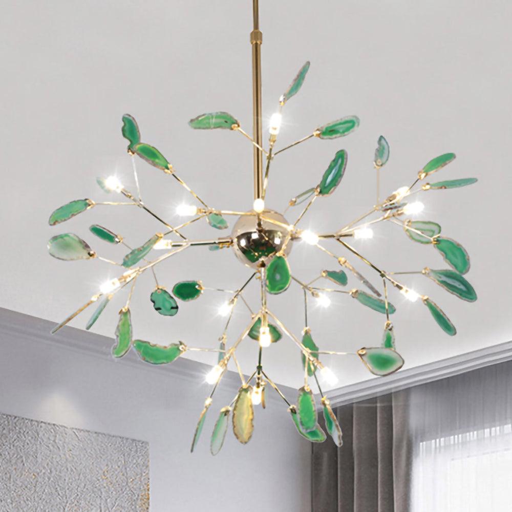 Agate Flake Chandelier - Blowlighting