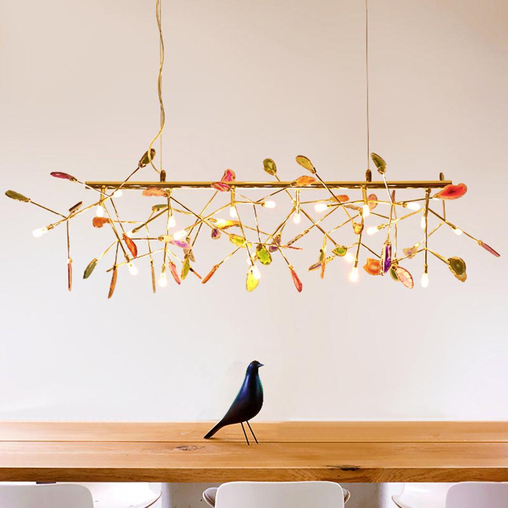 Agate Flake Chandelier - Blowlighting