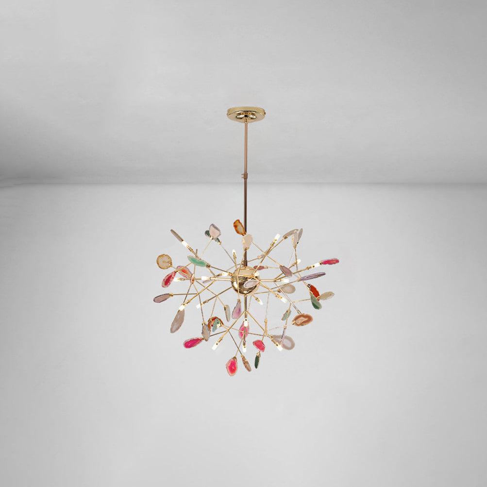 Agate Flake Chandelier - Blowlighting