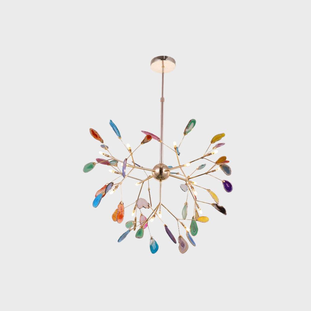 Agate Flake Chandelier - Blowlighting