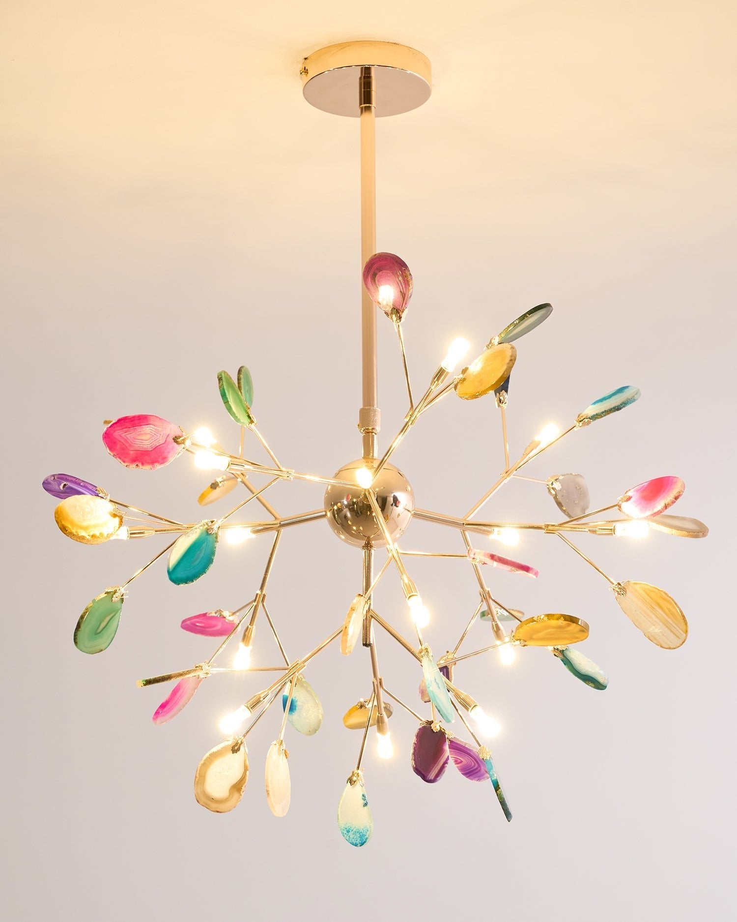 Agate Flake Chandelier - Blowlighting