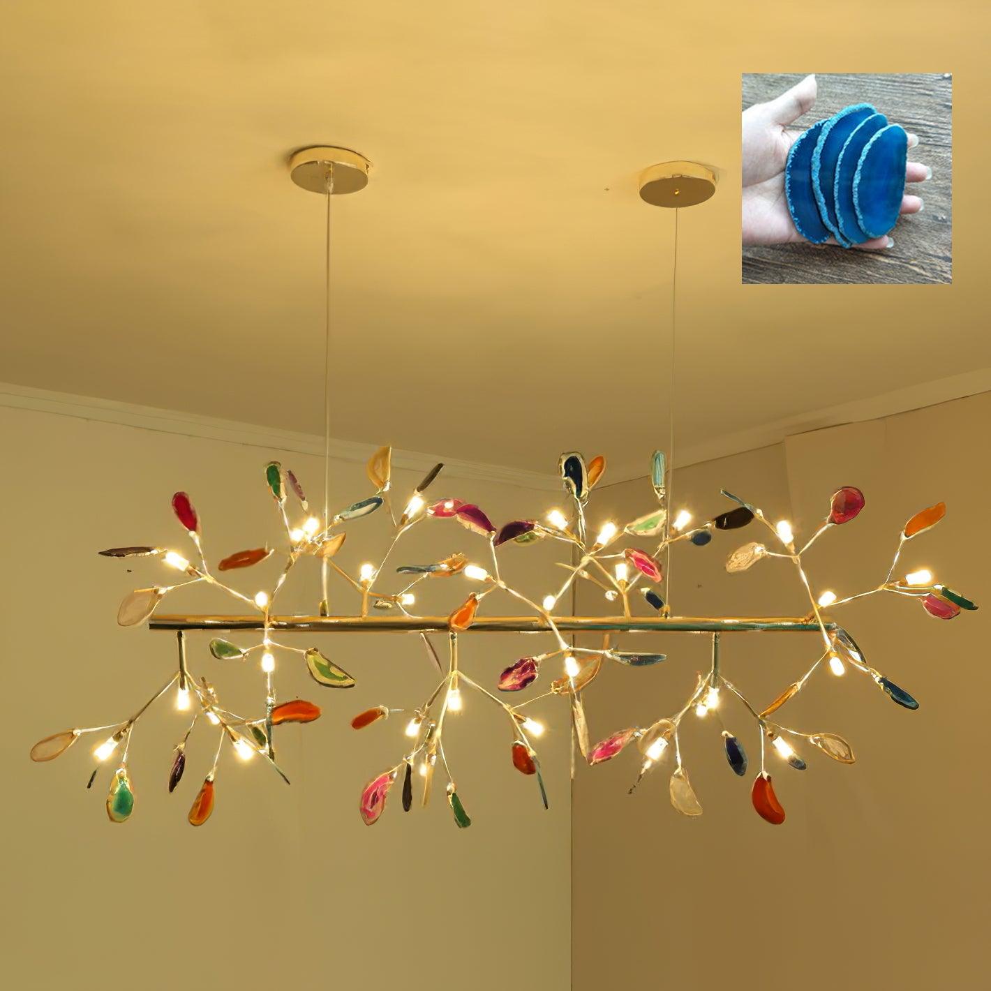 Agate Flake Chandelier - Blowlighting