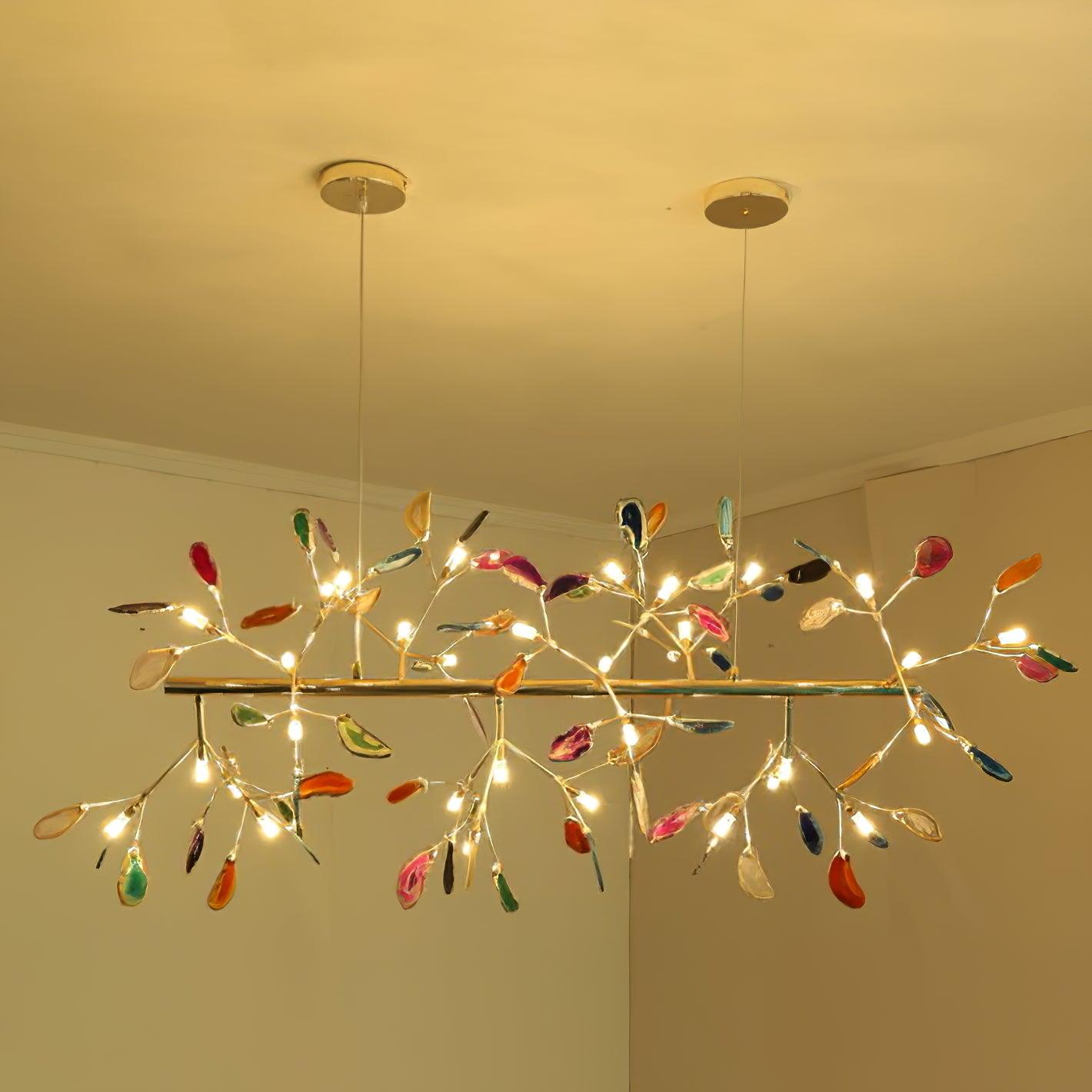 Agate Flake Chandelier - Blowlighting