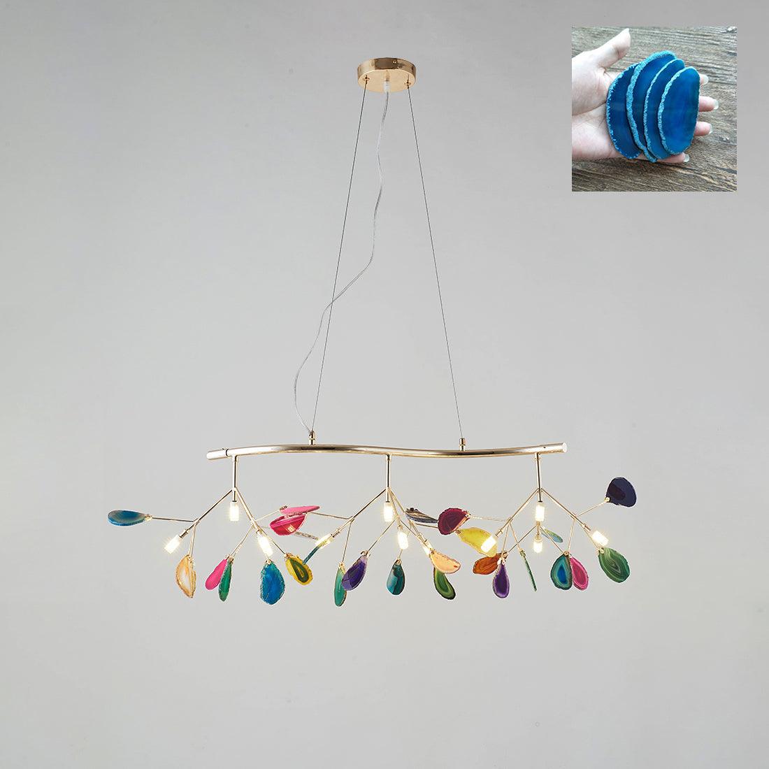 Agate Flake Chandelier - Blowlighting