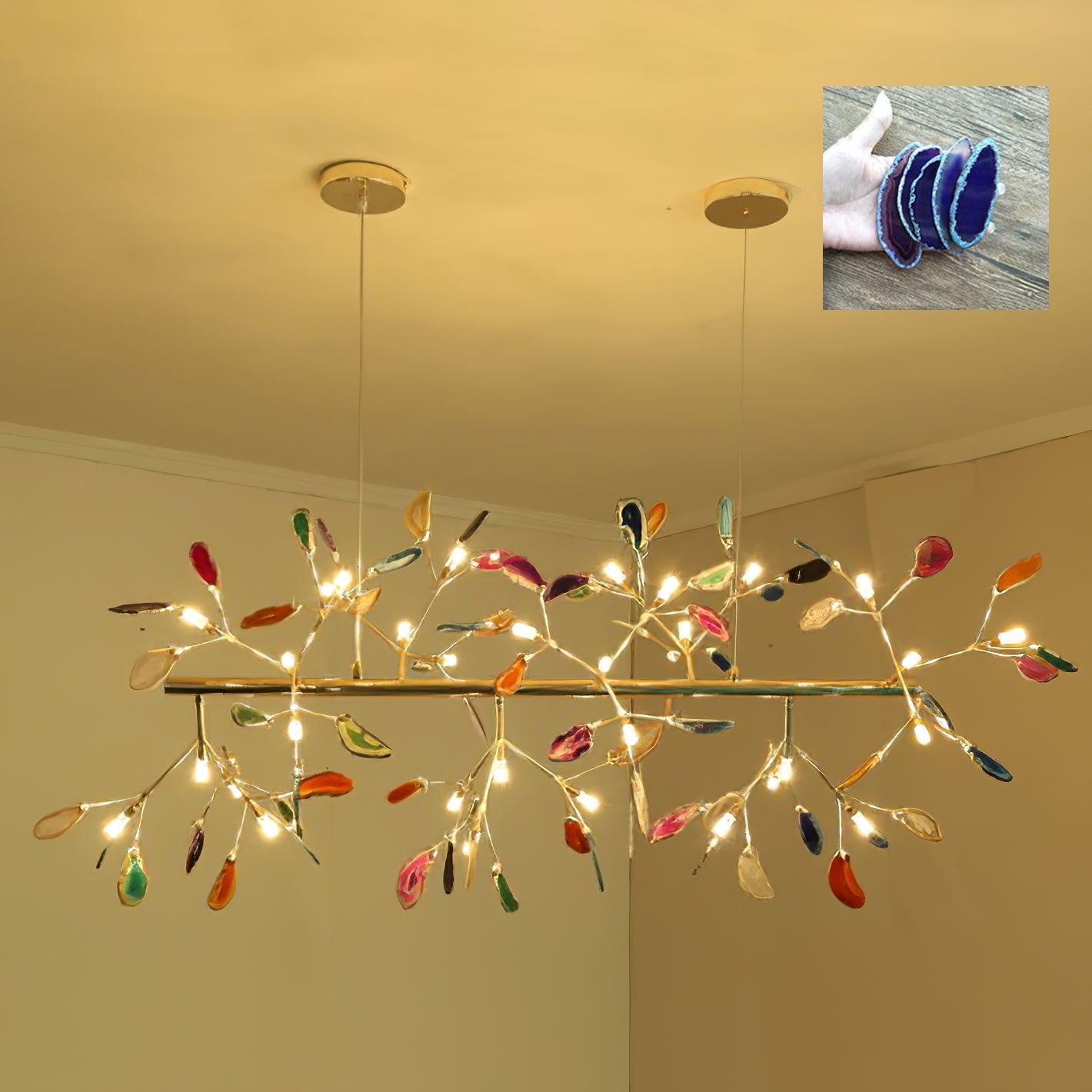Agate Flake Chandelier - Blowlighting