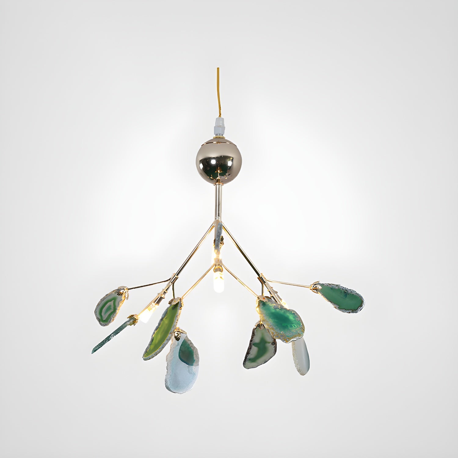Agate Flake Chandelier - Blowlighting