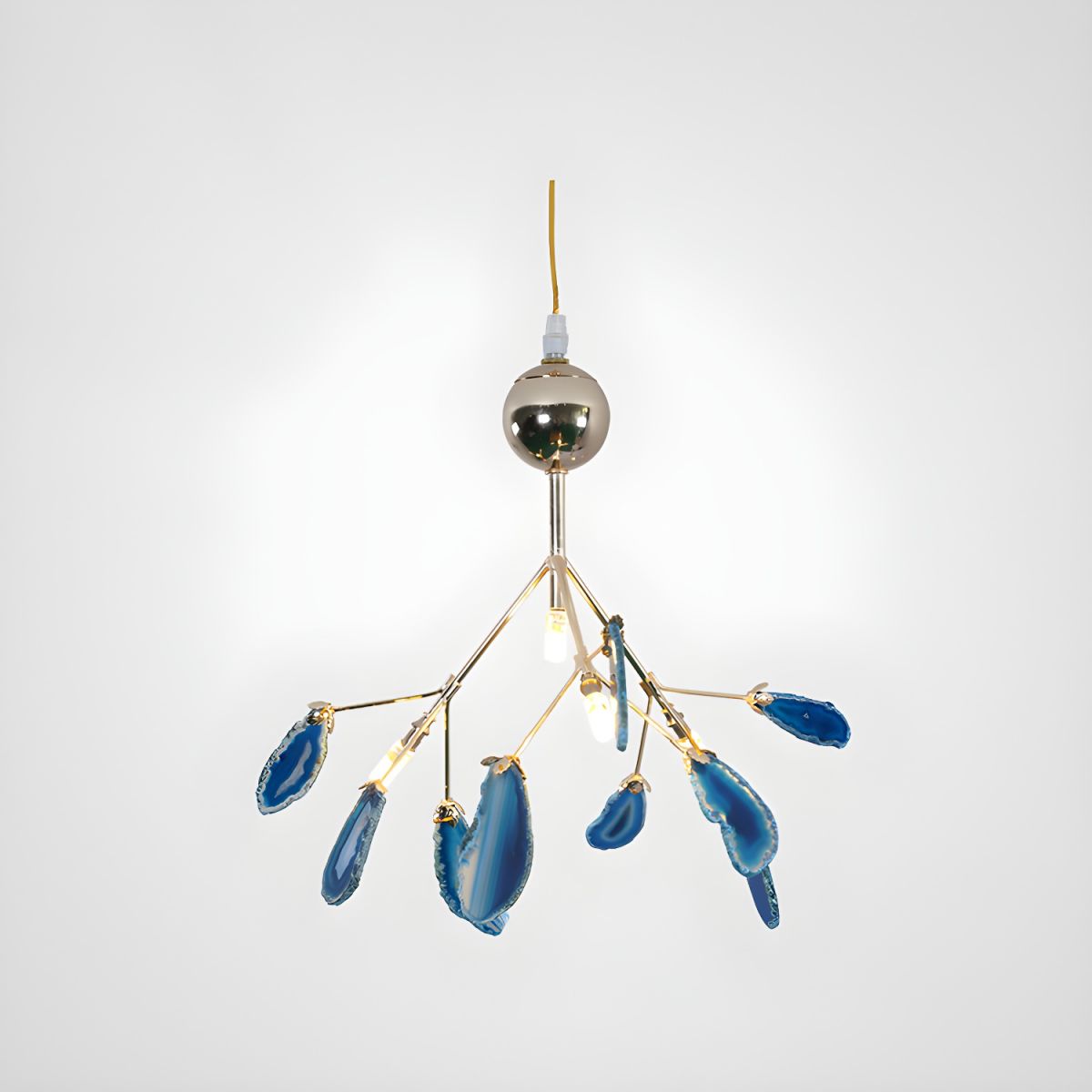 Agate Flake Chandelier - Blowlighting