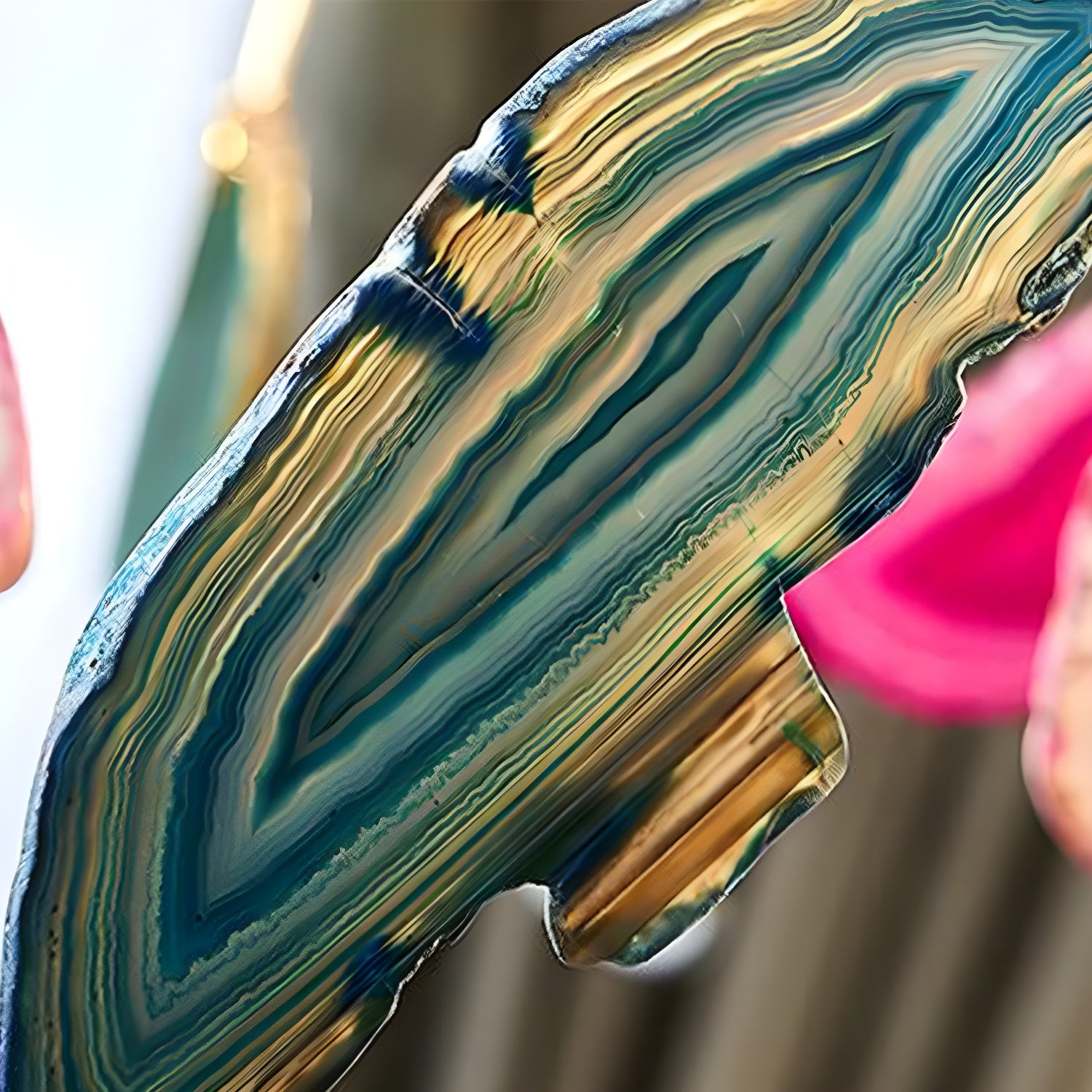 Agate Flake Chandelier - Blowlighting