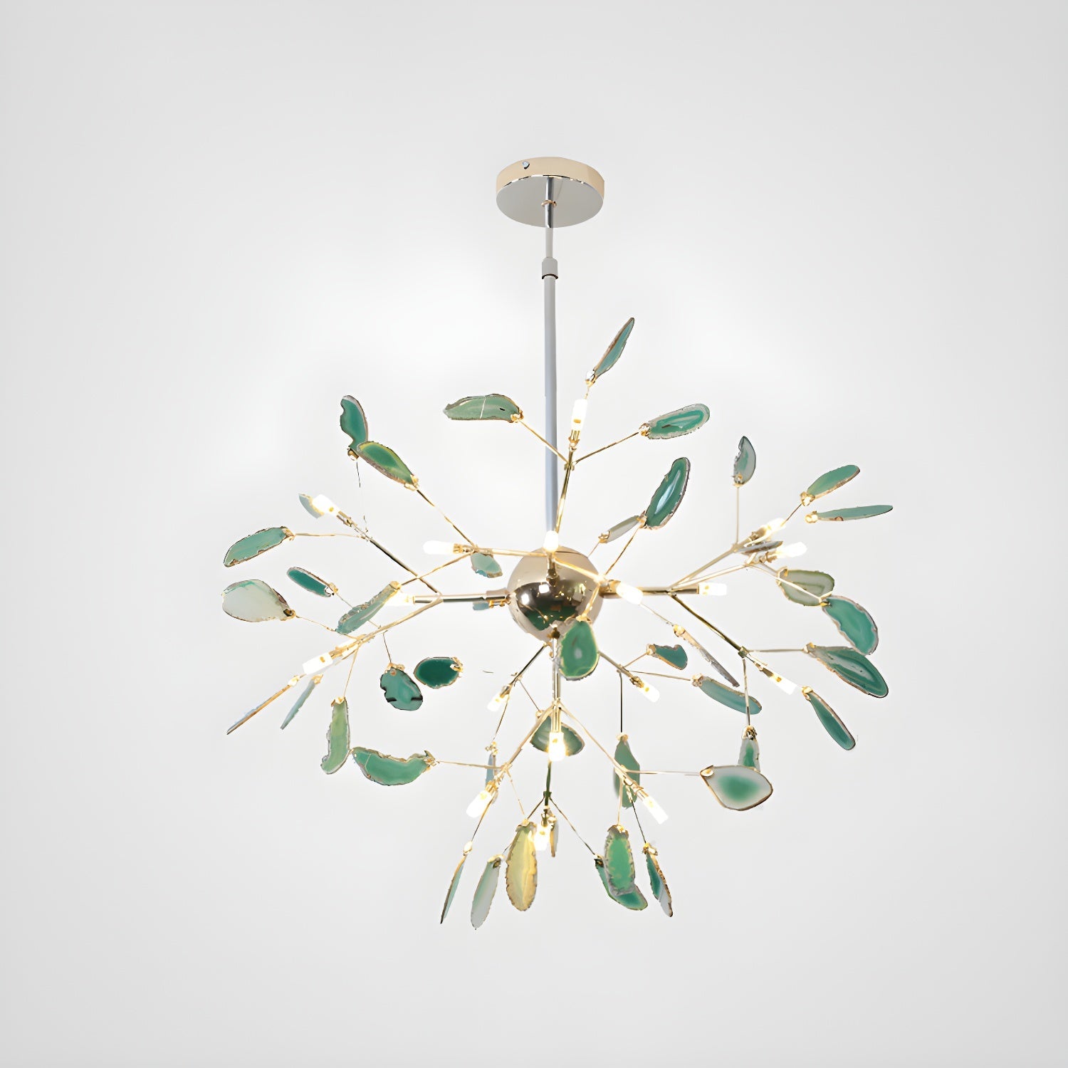 Agate Flake Chandelier - Blowlighting