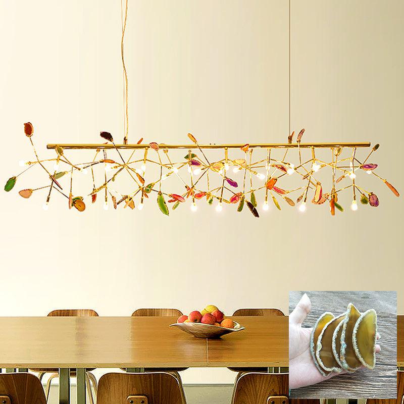 Agate Flake Chandelier - Blowlighting