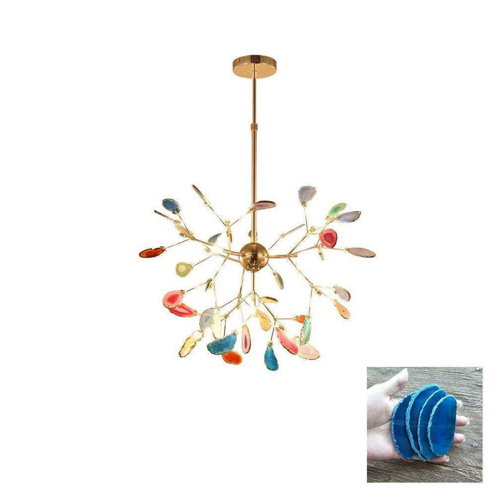 Agate Flake Chandelier - Blowlighting