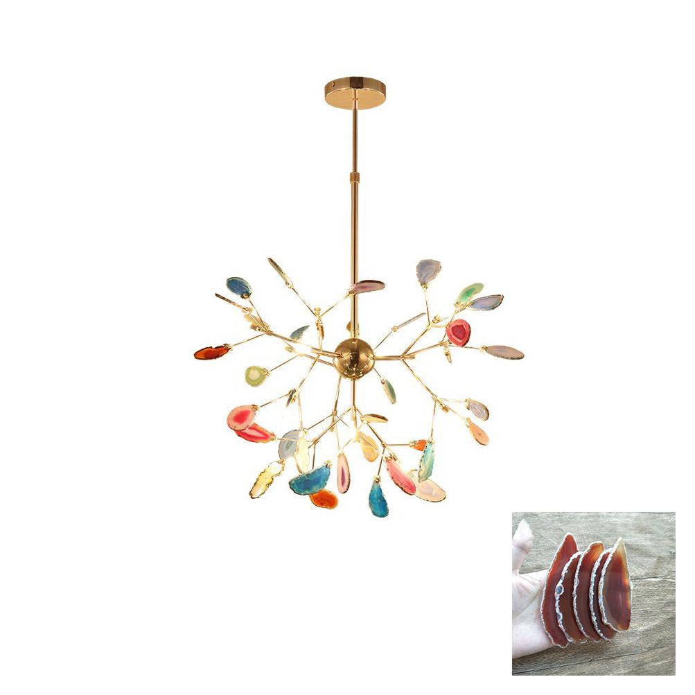 Agate Flake Chandelier - Blowlighting