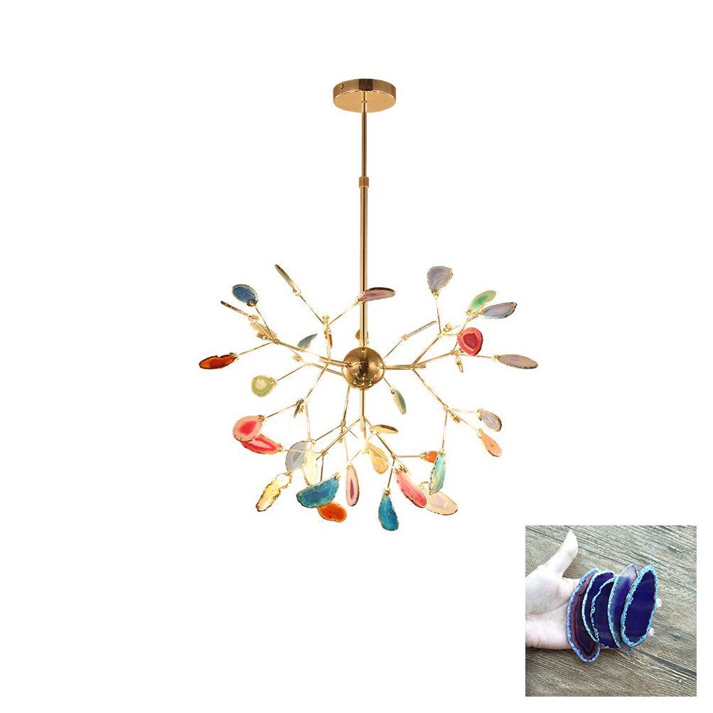 Agate Flake Chandelier - Blowlighting