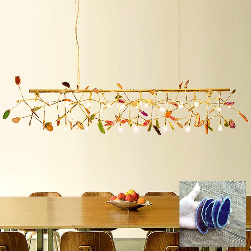 Agate Flake Chandelier - Blowlighting