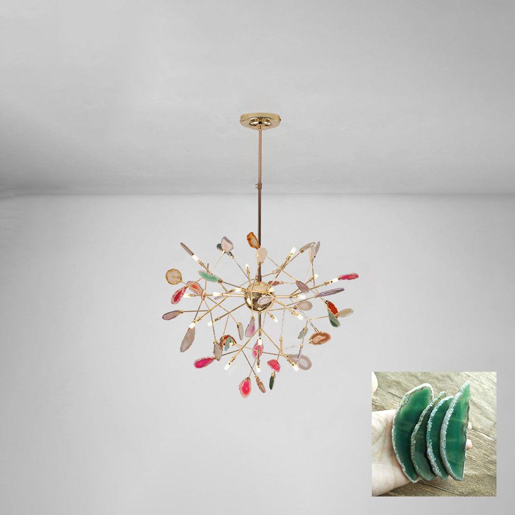 Agate Flake Chandelier - Blowlighting