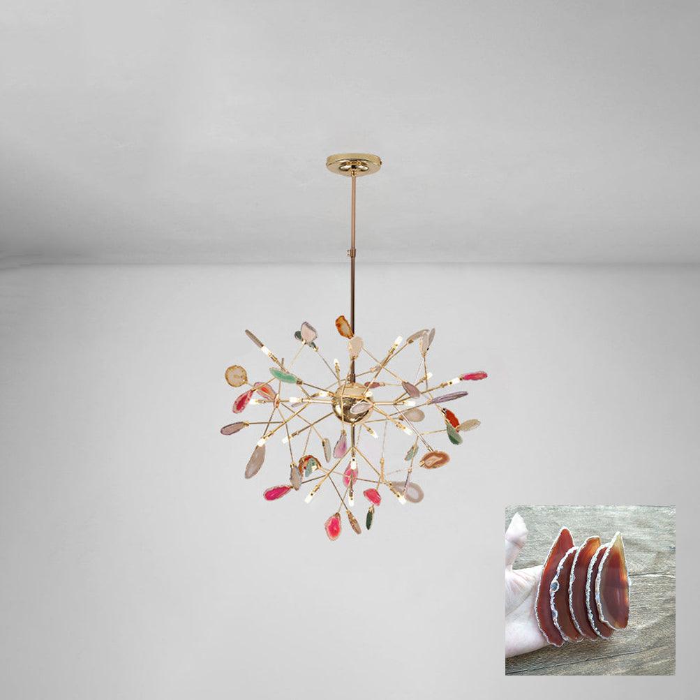 Agate Flake Chandelier - Blowlighting